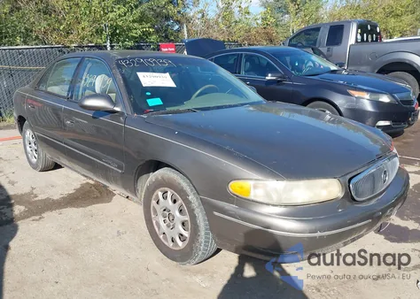 2002 Buick Century Custom из США, поврежденный, VIN 2G4WS52J421225712